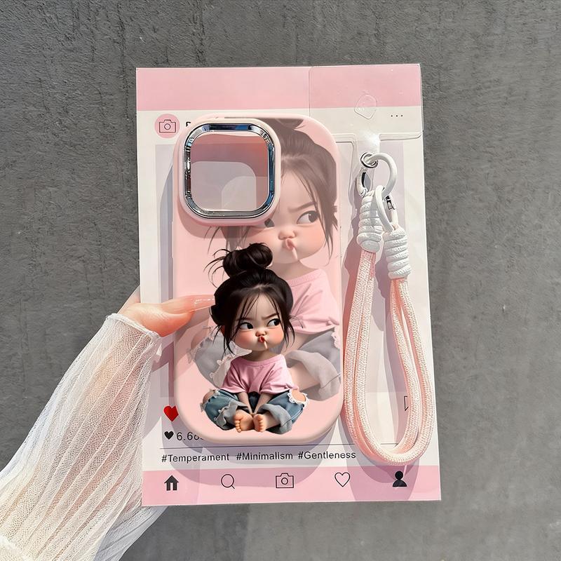 เคสสำหรับ iPhone 16 11 12 13 14 15 pro xs XR 14 plus pro max 7 8 6 Xs เคสลายเด็กน่ารัก