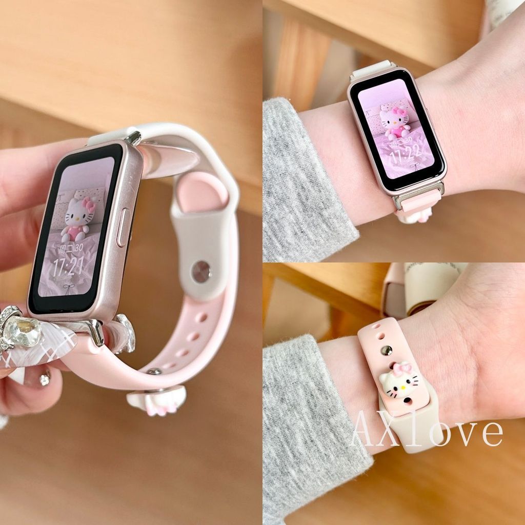 สายนาฬิกาข้อมือซิลิโคนสําหรับ หัวเว่ย วงดนตรี 11 มือโปร 10 9 8 7 6 สายคล้องคอสําหรับ ให้เกียรติ วงดนตรี 10 9 สร้อยข้อมืออุปกรณ์เสริม
