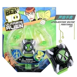 นาฬิกา Ben 10 Omnitrix Luminous กับฟังก์ชั่นโปรเจคเตอร์ 3D ของขวัญวันเกิดสำหรับเด็ก
