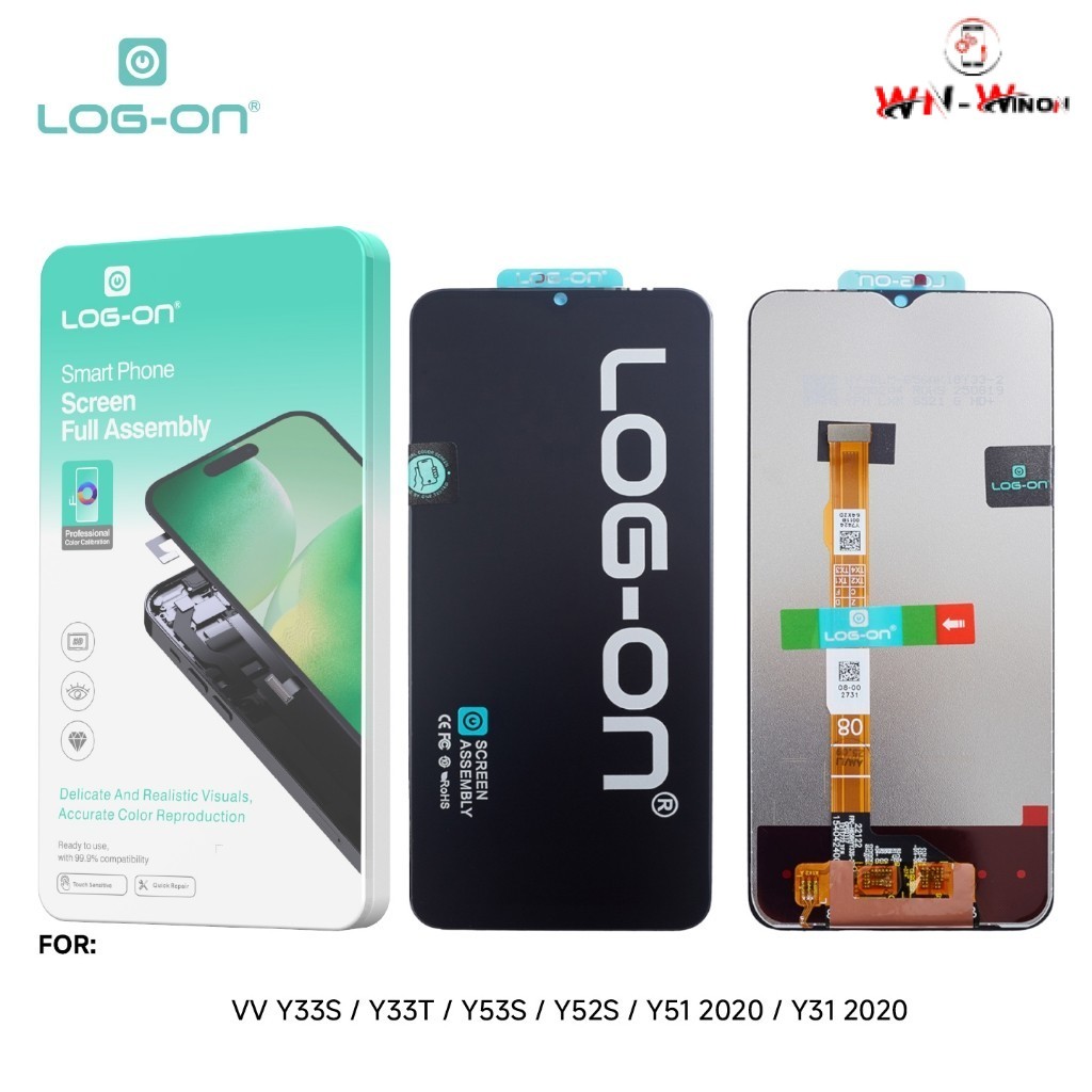 WN WYON - LCD สําหรับ VIVO Y33S / Y33T / Y53S / Y51 2020 / Y31 2020 FULLSET TOUCHSCREEN ORIGINAL LOG