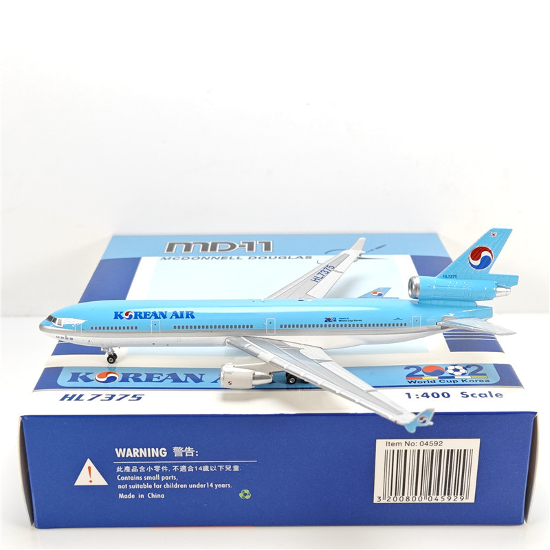Speedy Shipment-Phoenix 04592 1: 400 South Korea Airlines MD-11 HL7375 2002 Japan Airlines World Cup