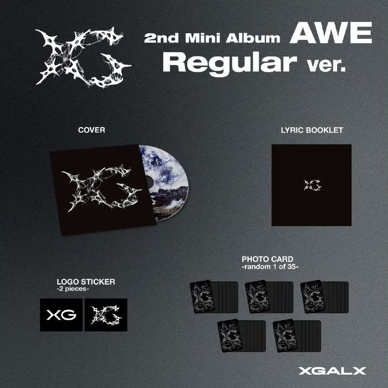 อัลบั้ม XG mini2 awe regular Edition ยังไม่เปิด r