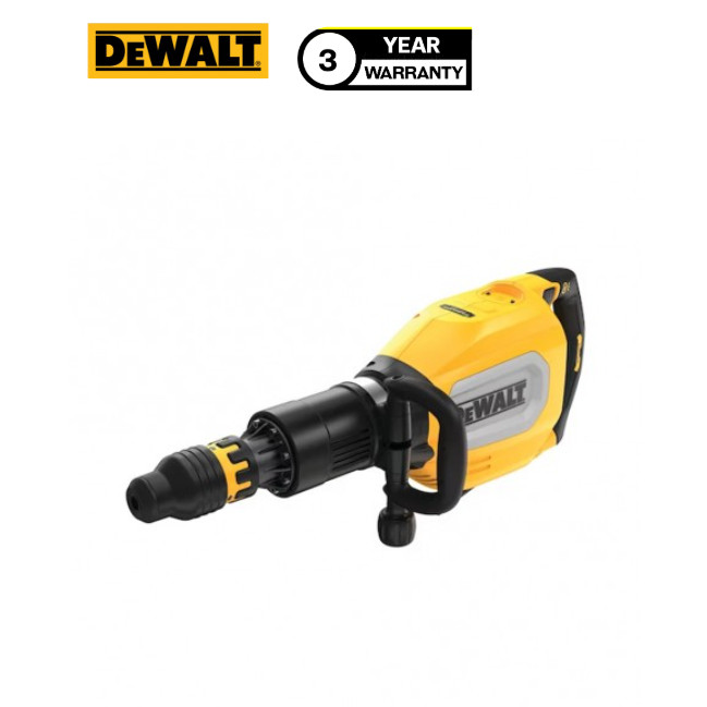 DEWALT เครื่องสกัดไฟฟ้า รุ่น D25911K-B1 เครื่องสกัด 11 กก. มอเตอร์ไร้แปรงถ่าน 1700 วัตต์
