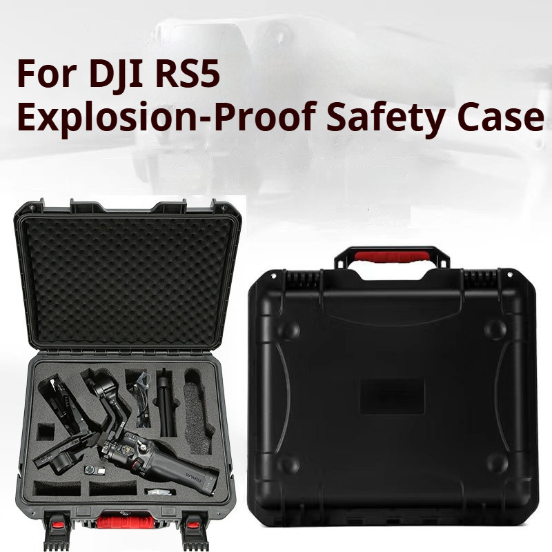 เหมาะสําหรับกล่องป้องกันการระเบิดกิมบอลมือถือ DJI Ronin RS5, กล่องนิรภัยกันน้ํากันกระแทก RS5