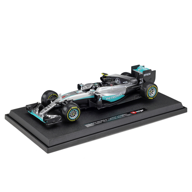 1: 18 Mercedes-Benz Fleet F1 W07 Racing Model Rosberg Hamilton Racing Model