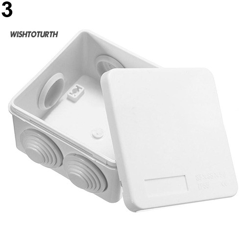 ☼WT CCTV Weatherproof Outdoor Camera Junction Box Enclosure IP55 Terminal Cable Case