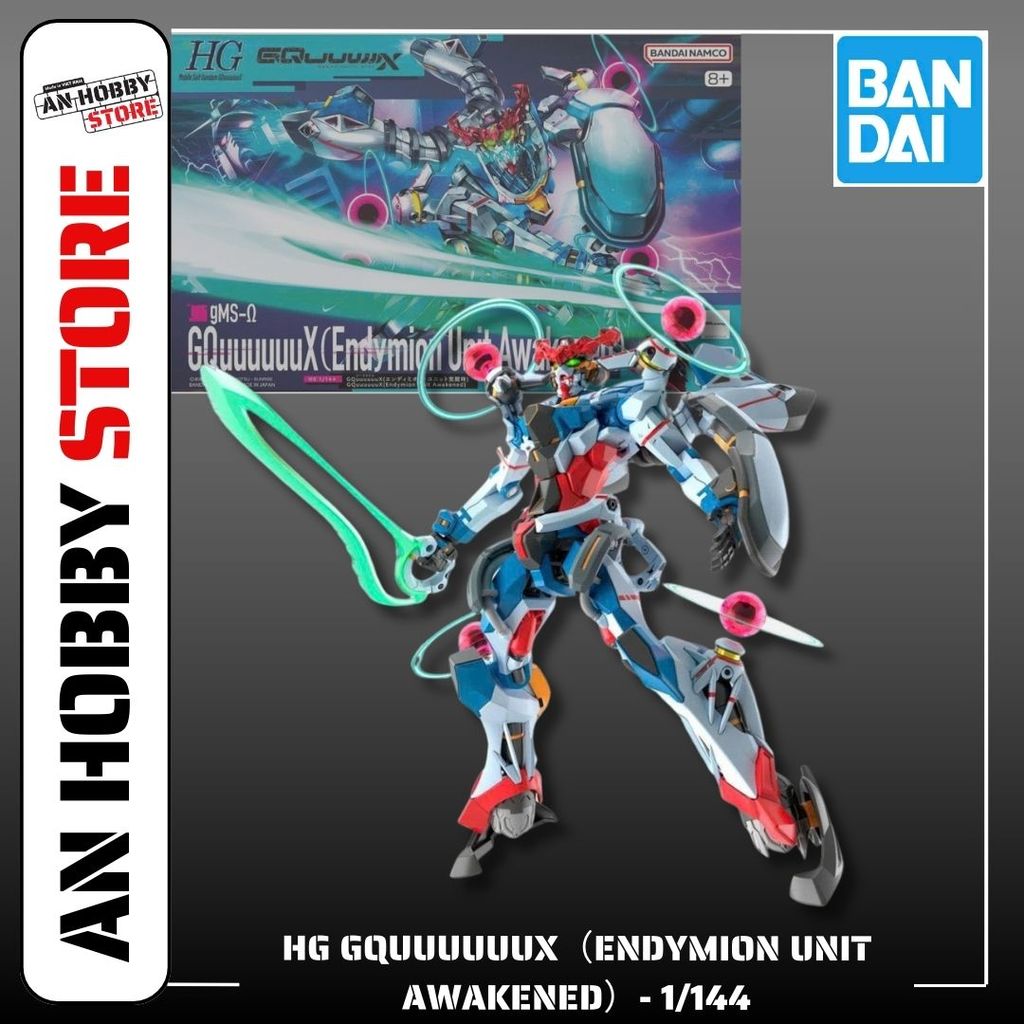 BANDAI ASSEMBLY MODEL HG 1/144 GQuuuX(Indymion Unit Awakened)