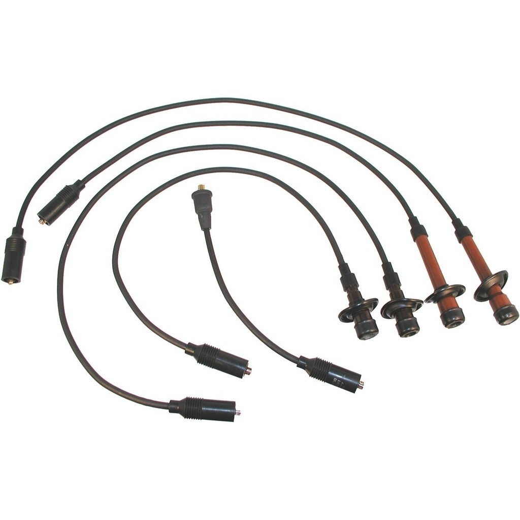 ชุดสายไฟหัวเทียน Karlyn-STI 107; STI; ทําตัวเชื่อมต่อหัวเทียนสั้นยาว 2 อัน;