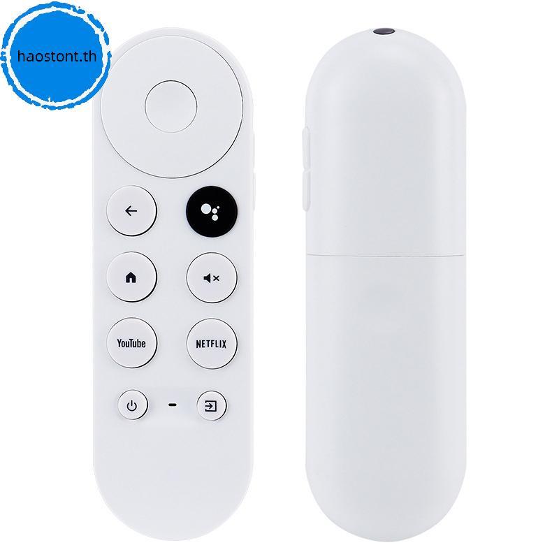 Haostont เหมาะสําหรับ CHROMECAST TV Voice Set-Top กล่องเปลี่ยนรีโมทคอนโทรลสมาร์ททีวี G9N9N เสียง IR 