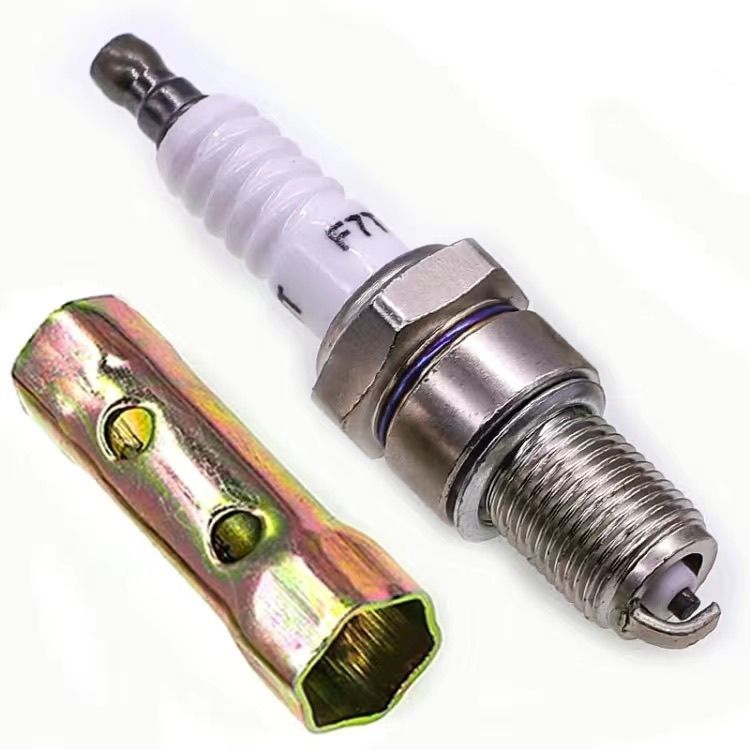 หัวเทียนทนทาน 168/170F/188 เครื่องกําเนิดไฟฟ้าเบนซินเครื่องยนต์หัวเทียน F7TC/F6TC/F5TC/AX100 CF3E