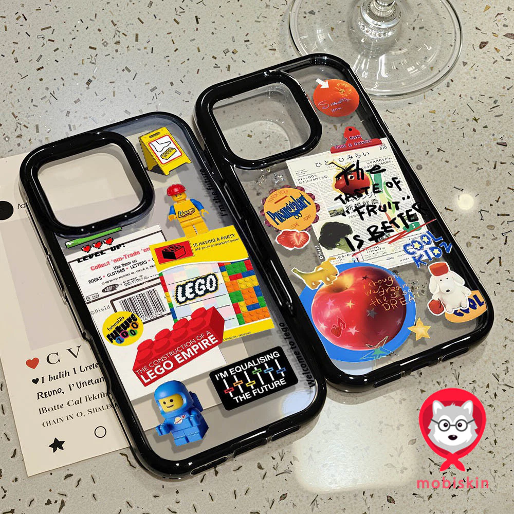 เคสโทรศัพท์ สำหรับ iPhone 11 13 16 17 Pro Max iPhone 13 14 15 Pro Max 12 13 Pro Max Proเคสโทรศัพท์มือถืออะครีลิครูใหญ่