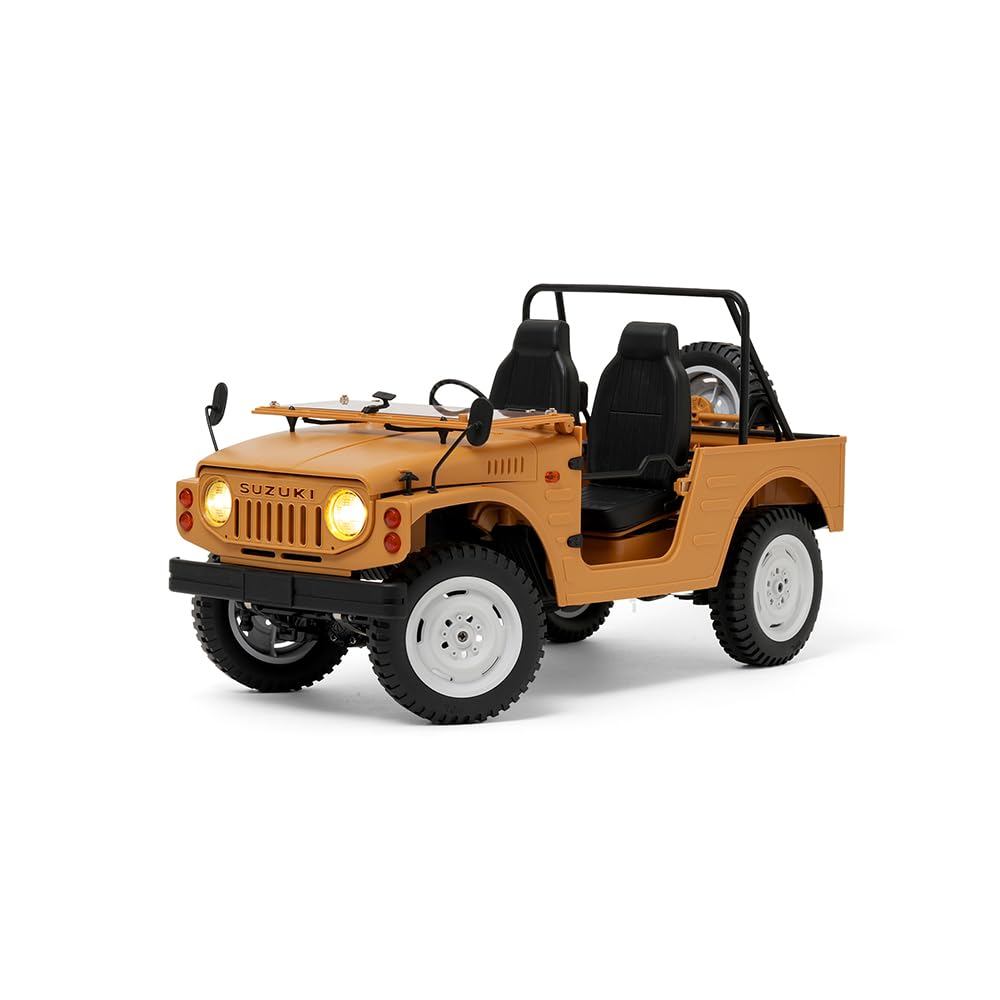 รถบังคับวิทยุ WPL JAPAN Suzuki Jimny (SJ10 Type 1) C84 RTR (สีเหลือง) สำหรับใช้งานกลางแจ้ง ขับเคลื่อ
