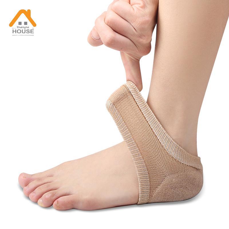 ZN เจลซิลิโคนส้นเท้า Protector ปลอกส้นถ้วย Plantar Fasciitis สนับสนุนฟุต Care Skin Repair Cushion คร