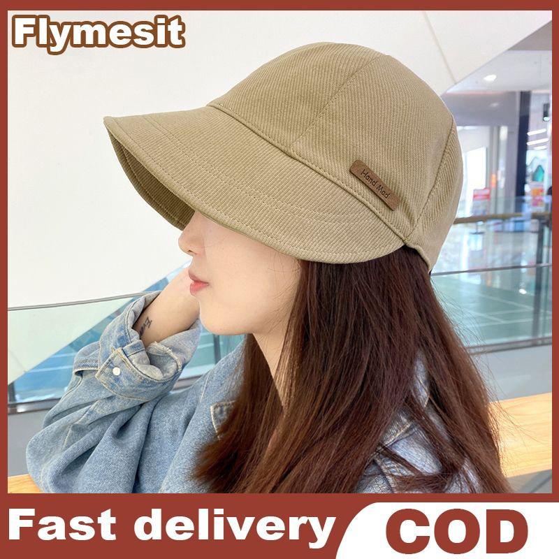 Flymesit Drawstring Hat น้ำหนักเบากันแดด ป้องกันแสงแดดสำหรับใบหน้า