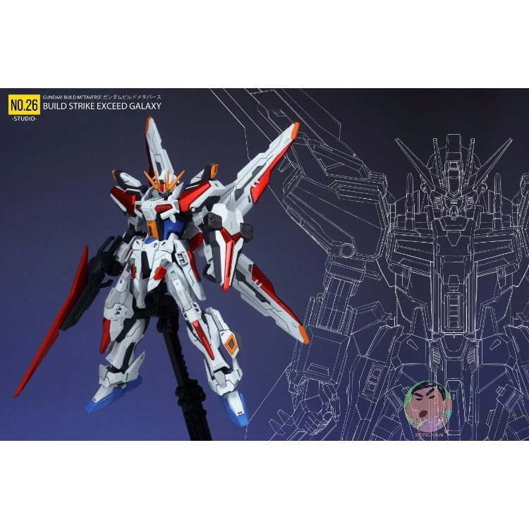 ( ⭕ PRE-ORDER) Conversion Kit No.26 Studio 1/144 Build Strike Exceed Galaxy