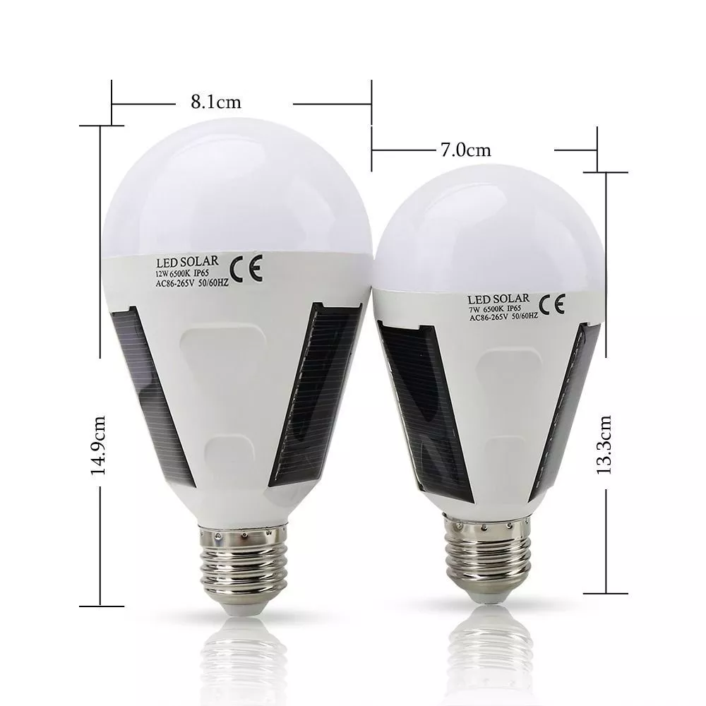 ORIEN หลอดไฟ LED ฉุกเฉินแบบชาร์จได้ 7W 12W E27 thumbnail 3
