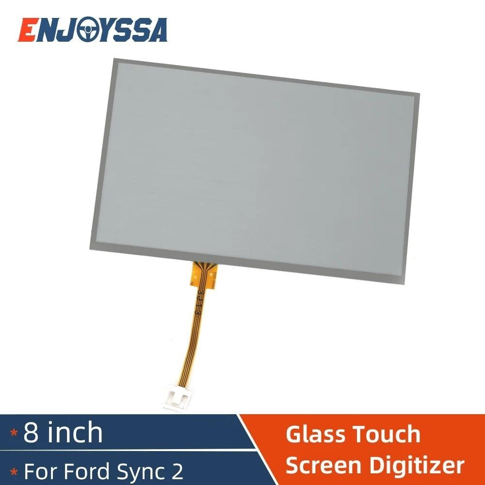 รถวิทยุหน้าจอสัมผัสสําหรับ Ford Sync 2 8 "แก้ว Digitizer นําทางแทนที่ LQ080Y5DZ03A LQ080Y5DZ30A LQ08