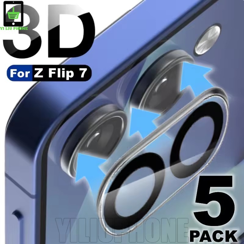 SAMSUNG 5-1ชิ้นโทรศัพท์เลนส์กระจกนิรภัย-ฝาครอบป้องกันกล้อง-ตัวป้องกันเลนส์กล้อง-ป้องกันรอยขีดข่วนอุป