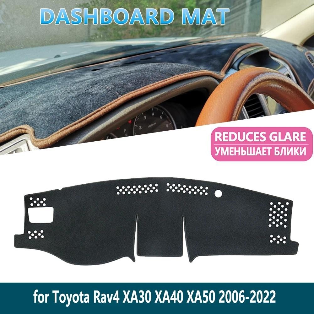 สําหรับโตโยต้าRav4 XA30 XA40 XA50 2006 ~ 2022 RAV 4 30 40 50 Dashboard Mat Cover Dash Matด้านในSun S