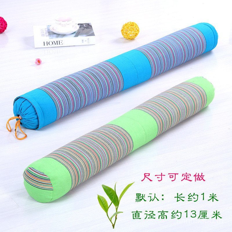 กระดูกสันหลังส่วนคอ Buckwheat Shell คู่หมอนหนัง Core คอ 6buj ผู้ชายผู้หญิงทรงกระบอกยาวหมอนหมอน Core 