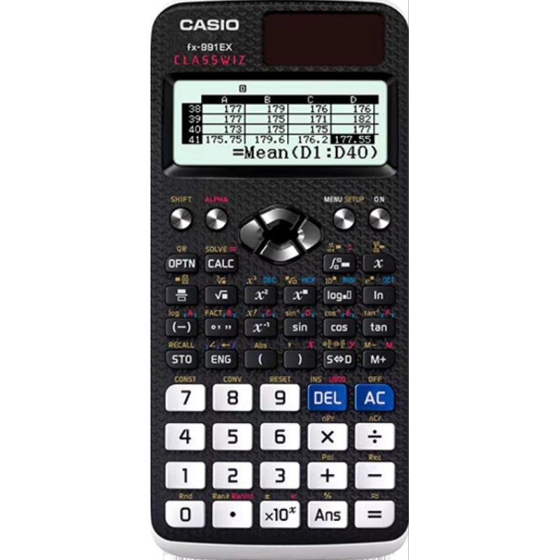 เครื่องคิดเลขวิทยาศาสตร์ Casio FX 991 ex classwiz เครื่องคิดเลขวิทยาศาสตร์ เครื่องคิดเลขวิทยาศาสตร์