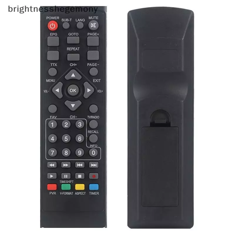 BGTH รีโมทคอนโทรลเหมาะสําหรับ DVB-T2 สําหรับสมาร์ทโทรทัศน์ STB HDTV สําหรับสมาร์ทชุดกล่องด้านบนความละเอียดสูงรีโมทคอนโทรลดิจิตอล Vary