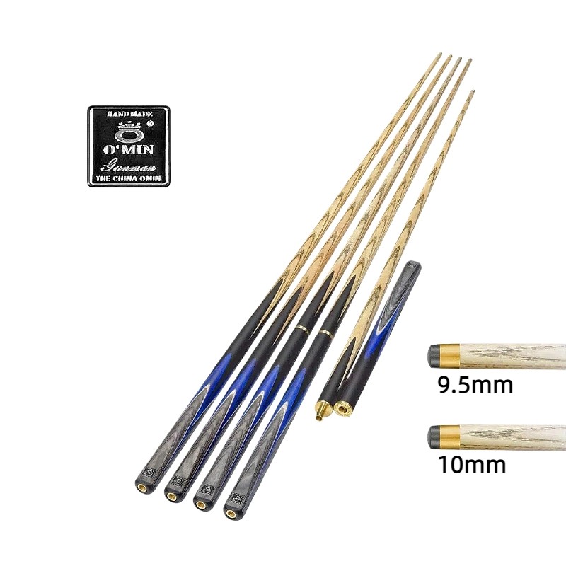 ใหม่ Omin Gunner Snooker Cue Stick จากเนื้อAshของอเมริกาเหนือแบบหนึ่งท่อน มาพร้อมจุดขยาย