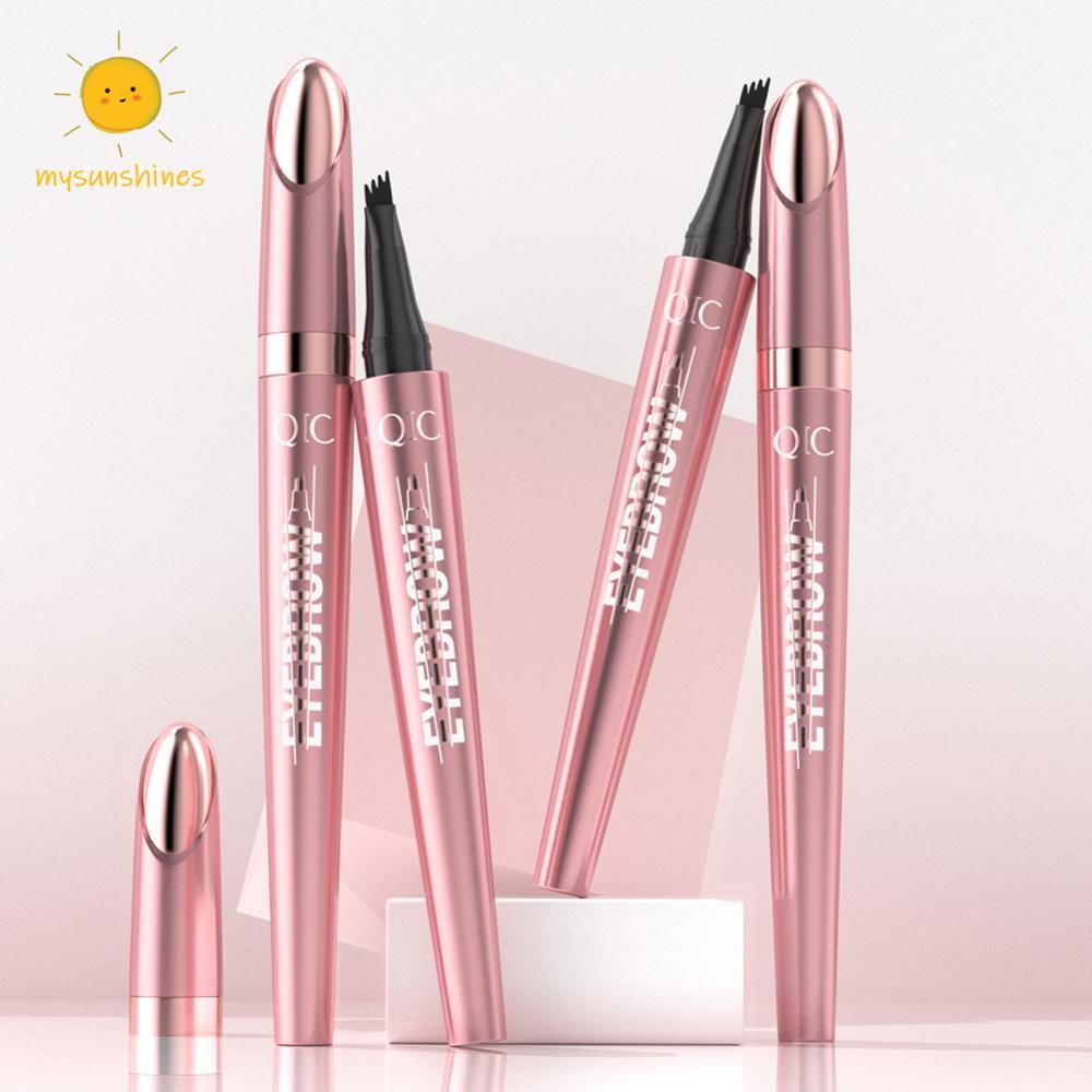 ❦ 3D ดินสอเขียนคิ้วกันน้ําดินสอเขียนคิ้ว Smudge-proof Eye Brow ดินสอ Long-Lasting Microblading ดินสอเขียนคิ้วสําหรับแต่งหน้า ราคา ถูกที่สุด ดีลบีเคเค แกลเลอรีภาพที่ 5