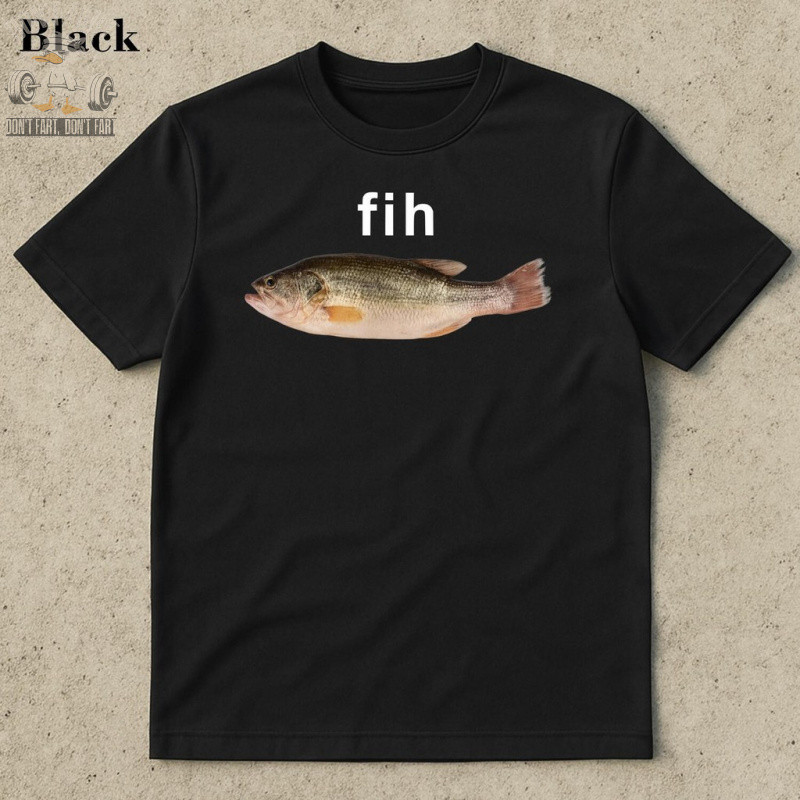 เสื้อ Fih Fish Meme - เสื้อโง่ Meme ตลก Meme เสื้อสมอง Rot เสื้อ Inaty ตลก Gag Gen Z Meme Tees Dumbe