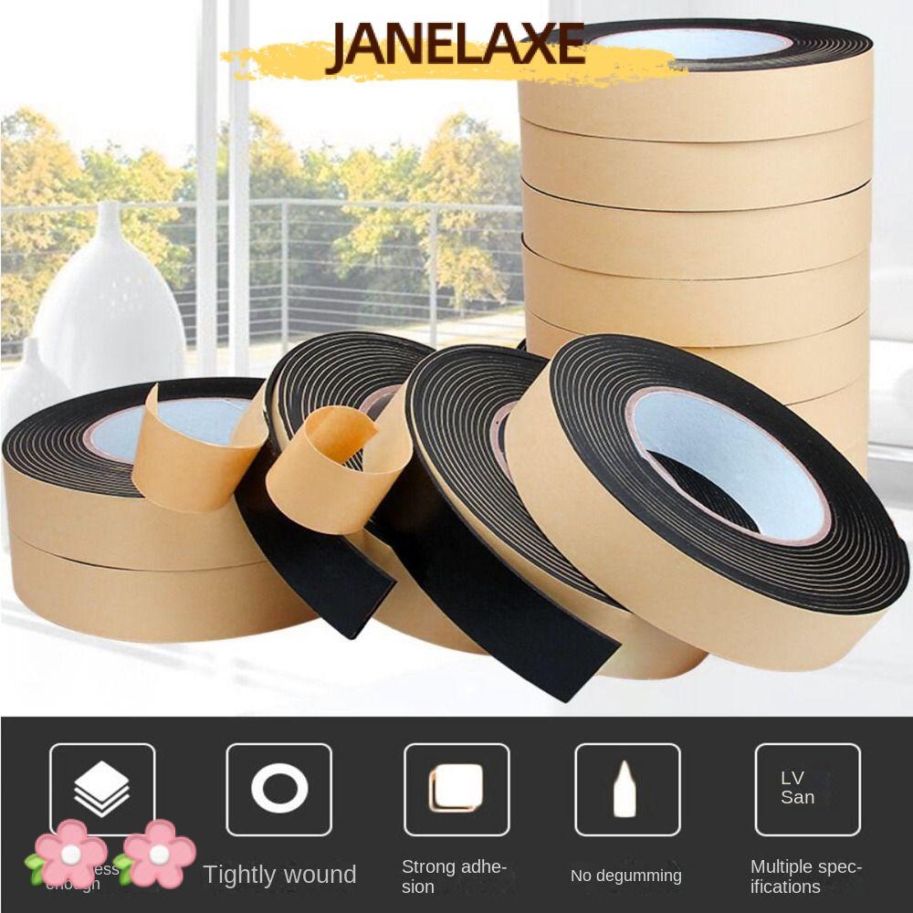JANELAXE932JN 10M เทปฟองน้ําโฟม 1-5 มม.หนา Adhesion ด้านเดียว EVA