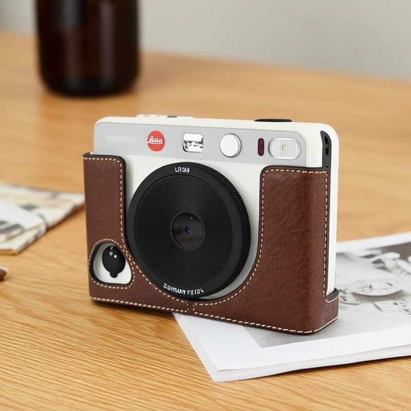 เหมาะสําหรับ LEICA sofort2 กระเป๋ากล้องโพลารอยด์เคสป้องกัน LEICA SOFORT เคสเก็บของรุ่นที่สองน่ารัก