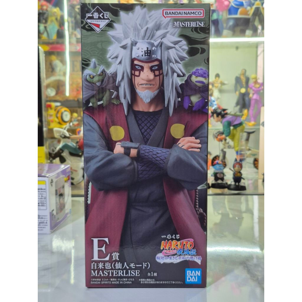 ( ✨ PRE-ORDER)[Recommended Store] Ready to ship E prize Jiraiya Lot Japan - Ichiban Kuji NARUTO Ship