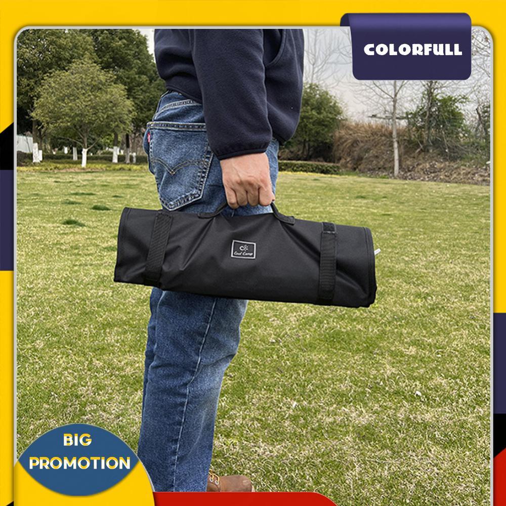 เต็นท์ Stake Storage Bag Camping Peg Storage Bag สําหรับหมุดเต็นท์และ Camping Hammer