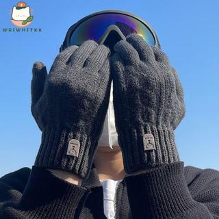 หวือ ถุงมือฤดูหนาว,ถุงมือหน้าจอสัมผัสสัมผัสที่ไวต่อความรู้สึ…