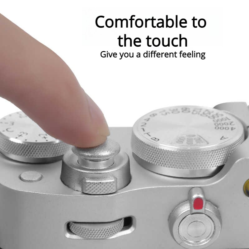 ทองแดงบริสุทธิ์ปุ่มชัตเตอร์กล้องสําหรับ Fujifilm XT30III XE5 XM5 XHALF XT4 XT3 XT30 XE4 XT50 X100vi 