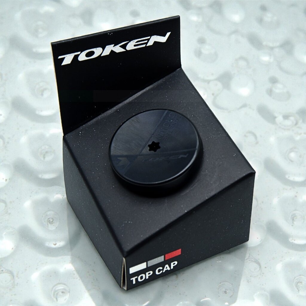 ฝาปิดถ้วยคอ/Top Cap สเต็มจักรยาน TOKEN Crown Cap Zenith รุ่น TK297 อลูมิเนียม น้ำหนักเบา สำหรับคอ 1-