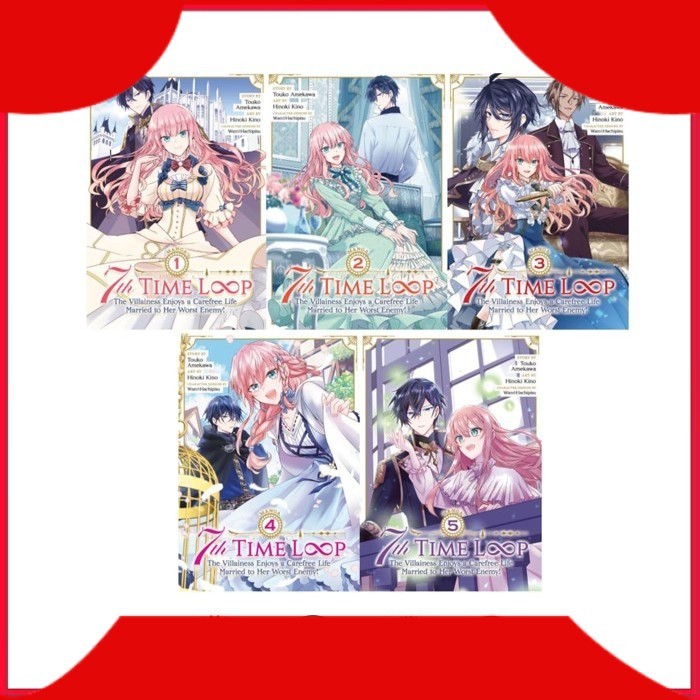 Manga 7th Time Loop (ซีรีส์ 7 เล่ม) ภาษาอังกฤษ