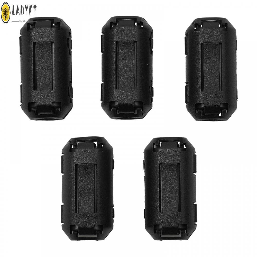 TDK 5 มม. Ferrite Core Noise Suppression แหวนแคลมป์สายเคเบิลสําหรับสายเคเบิล Coaxial
