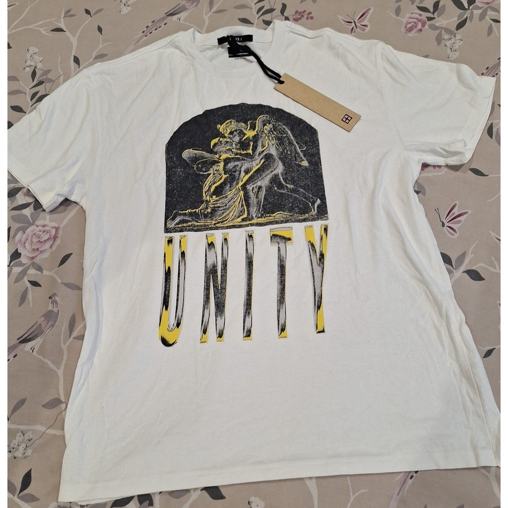 เสื้อยืด Ksubi ผ้าฝ้าย 100% สไตล์เท่ห์สำหรับทั้งผู้ชายและผู้หญิง