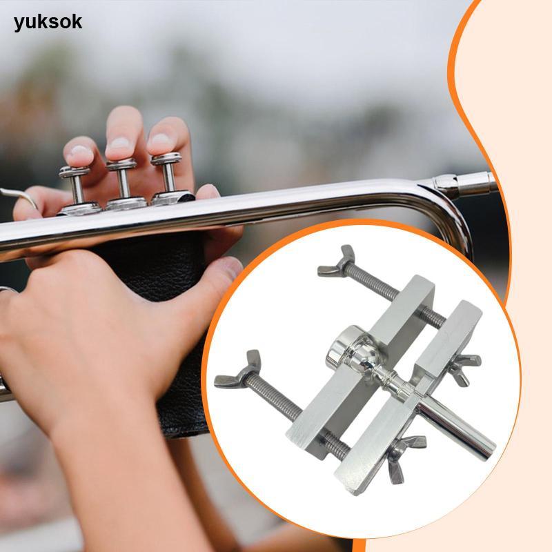 [yuksok] ทรัมเป็ตปากเป่าเครื่องมือปรับโลหะทองเหลืองเครื่องมือกําจัดซ่อมสําหรับครูนักเรียนนักดนตรี