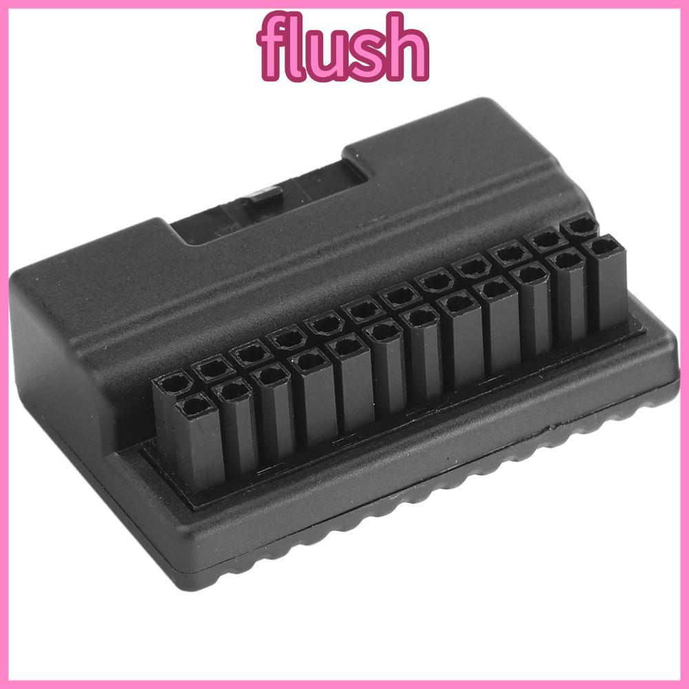 FLUSH ATX 24Pin Adapter, 90 องศาการออกแบบมุมขวา 90 องศา, ทนทาน 24Pin Power Adapter Board PC Supply