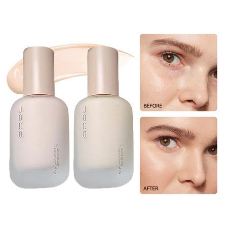 JOCO Light Gauze Beauty Liquid Foundation 40ml ติดทนนาน คอนซีลเลอร์ ครีมรองพื้น เนื้อแมท ควบคุมความม