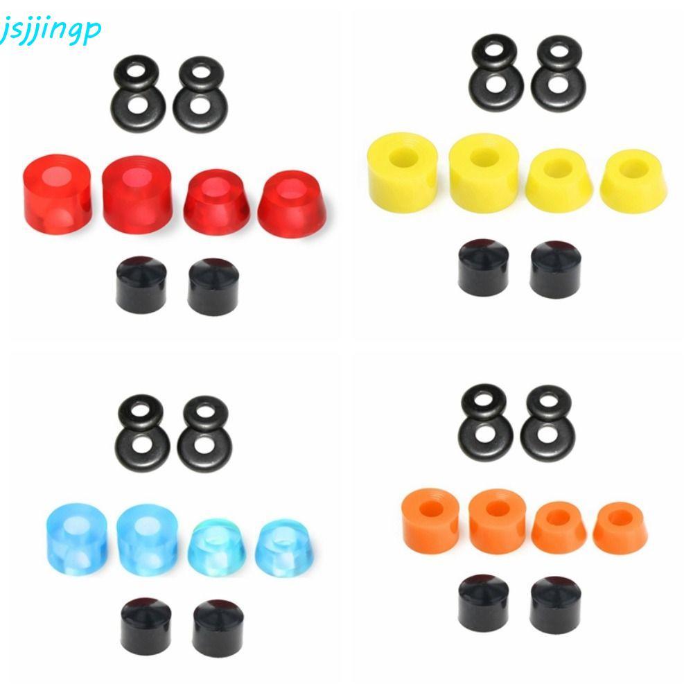 ชุดอะไหล่สเก็ตบอร์ด Bushings 5 นิ้ว, วัสดุ PU หลากสี, ใช้งานได้กับ Pivot Cup และ Double Rocker