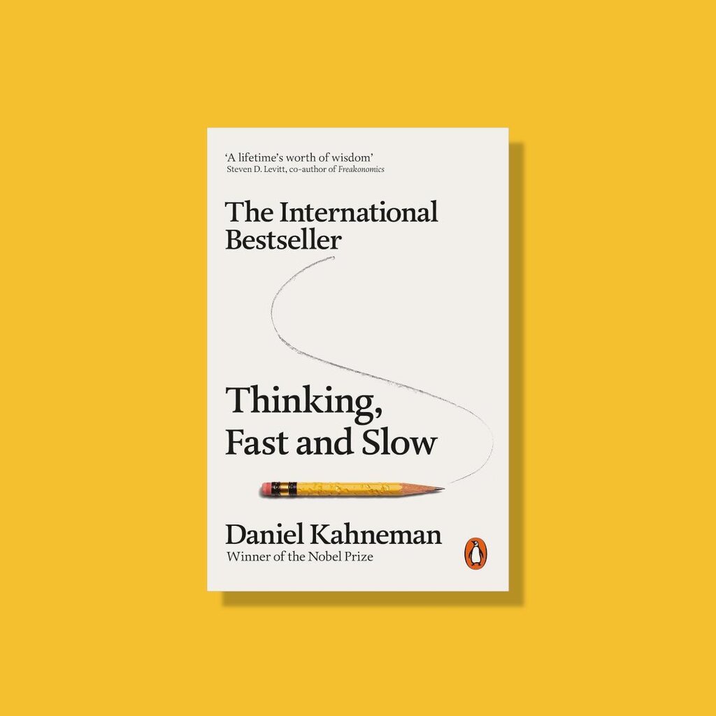 Thinking, Fast and Slow หนังสือพัฒนาตนเอง ภาษาอังกฤษ