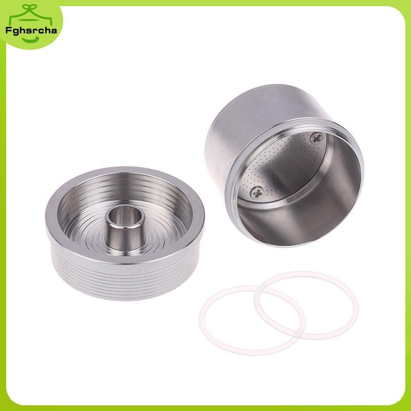 ICafilas สแตนเลสนํากลับมาใช้ใหม่ Illy กาแฟกรอง Tamper ชุดเติมแคปซูล Pod Tamper สําหรับ ILLY X9 X8 X7