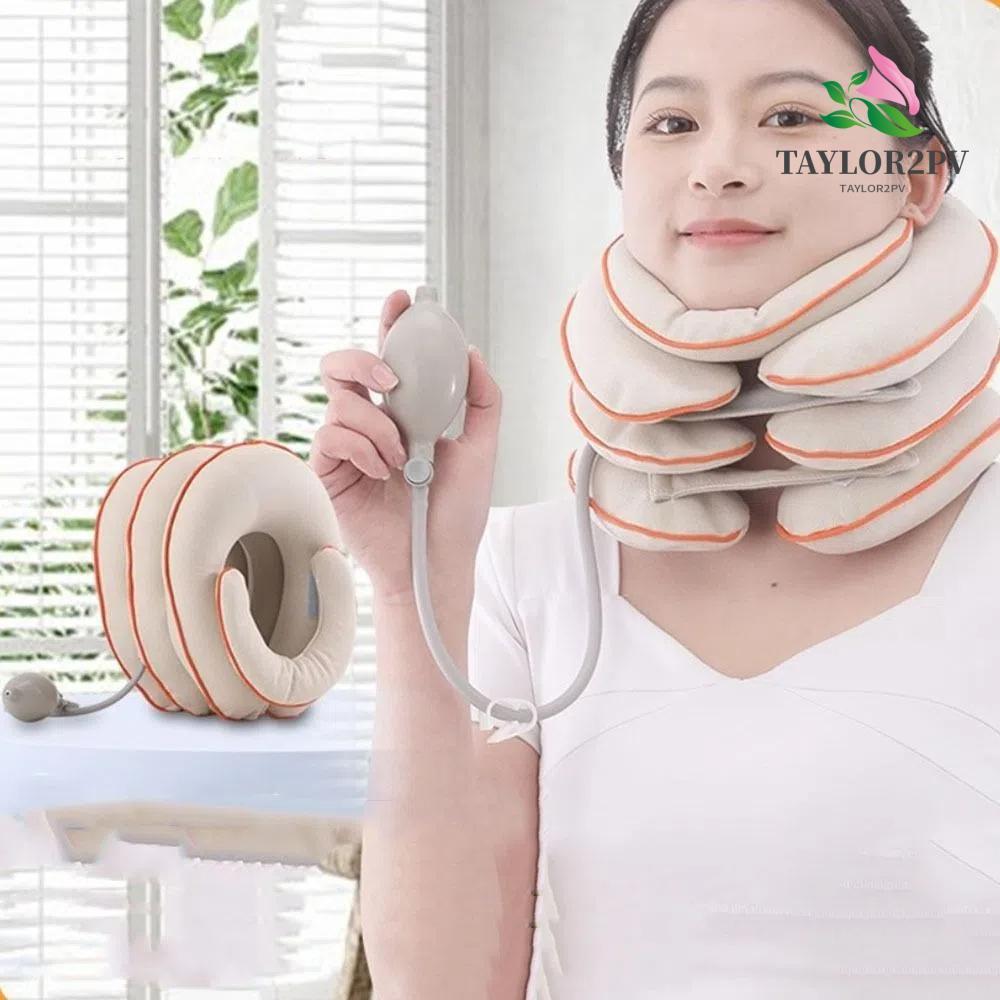 หมอนนวดคอแบบพกพา 4 ระดับ สำหรับการผ่อนคลายและให้การสนับสนุนบริเวณคอTaylor2PV