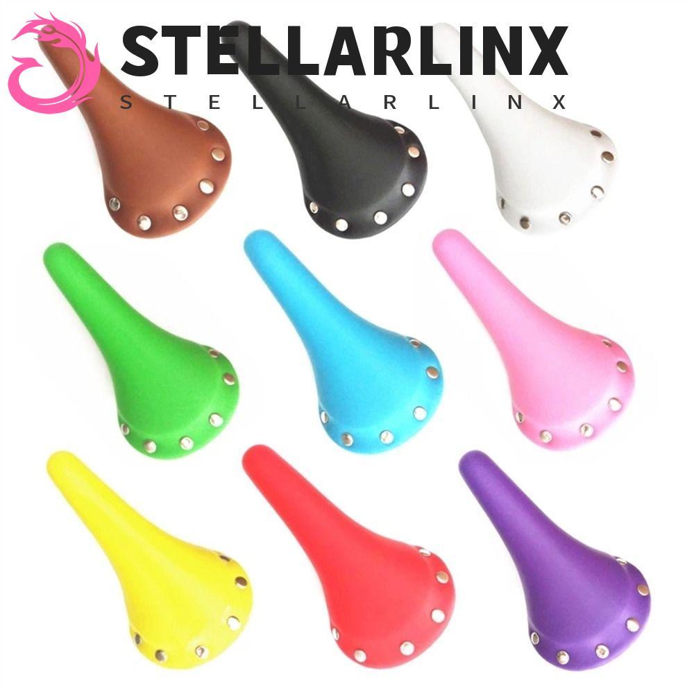 อานจักรยานVintage PU หนัง Rivet ทนทาน เหมาะสำหรับMTB