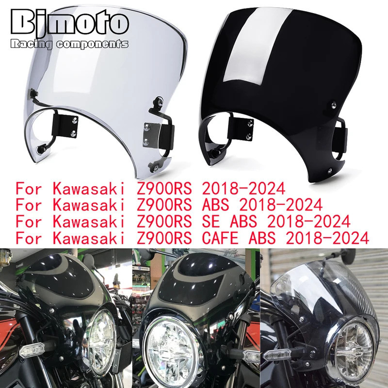 BM Z900RS 2024 กระจกกระจกสําหรับKawasaki Z900RS SE CAFE ABS Z 900 ฿Z900-RS 2023 2022 2021 2020 2019 