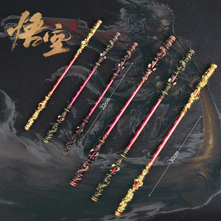 Black Myth Wukong เกม Sun Wukong golden cudgel รุ่นวัสดุเหล็ก Monkey King หัตถกรรม 22/30 ซม