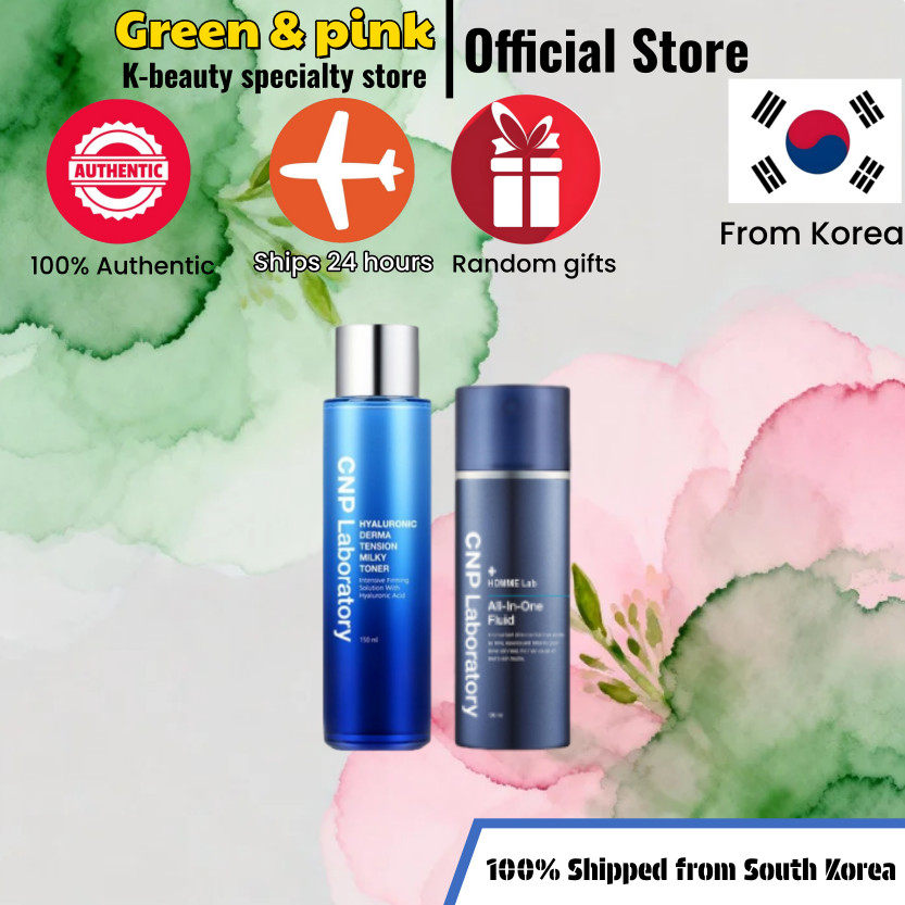 [CNP Laboratory] Homme Lab All-In-One Fluid 120ml/ Hyaluronic Derma Tension Milky Toner 150ml